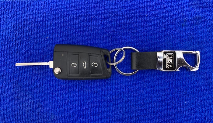 2021 Skoda KUSHAQ AMBITION 1.0L TSI MT, Petrol, Manual, 16,611 km, Key Close Up