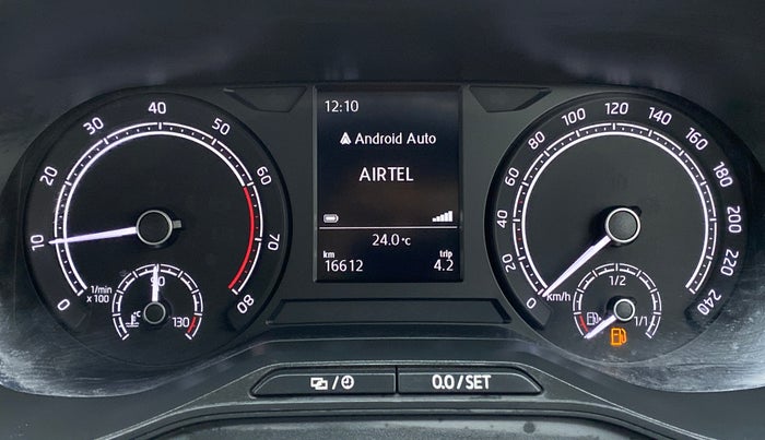 2021 Skoda KUSHAQ AMBITION 1.0L TSI MT, Petrol, Manual, 16,611 km, Odometer Image