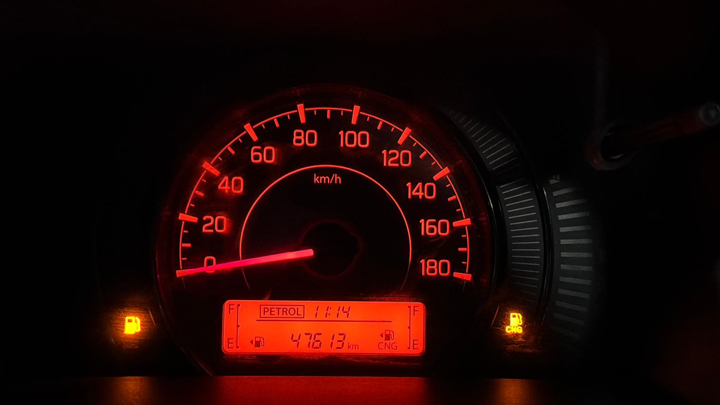 2019 Maruti New Wagon-R LXI CNG 1.0, CNG, Manual, 47,603 km, Odometer Image