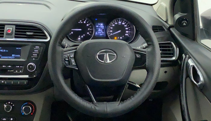 2018 Tata Tiago XZA PETROL, Petrol, Automatic, 11,845 km, Steering Wheel Close Up