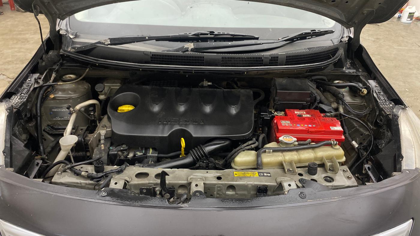 2018 Nissan Sunny XV DIESEL, Diesel, Manual, 1,11,831 km, Engine View