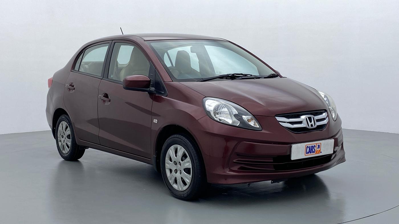 2013 Honda Amaze 1.2 SMT I VTEC, Petrol, Manual, 81,622 km, Right Front Diagonal (45- Degree) View