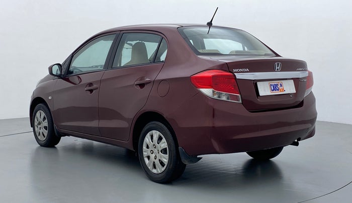 2013 Honda Amaze 1.2 SMT I VTEC, Petrol, Manual, 81,622 km, Left Back Diagonal (45- Degree) View