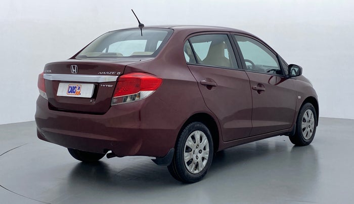 2013 Honda Amaze 1.2 SMT I VTEC, Petrol, Manual, 81,622 km, Right Back Diagonal (45- Degree) View