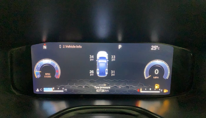 2021 Jeep Compass MODEL S (O) 1.4 PETROL DCT, Petrol, Automatic, 63,724 km, Odometer Image