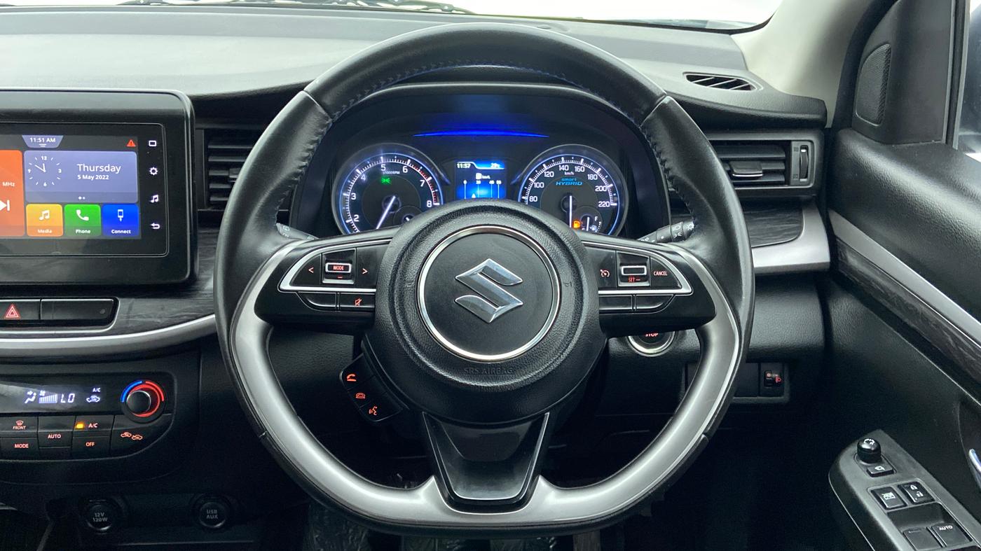 2019 Maruti XL6 ALPHA SHVS  MT, Petrol, Manual, 23,971 km, Steering Wheel Close Up