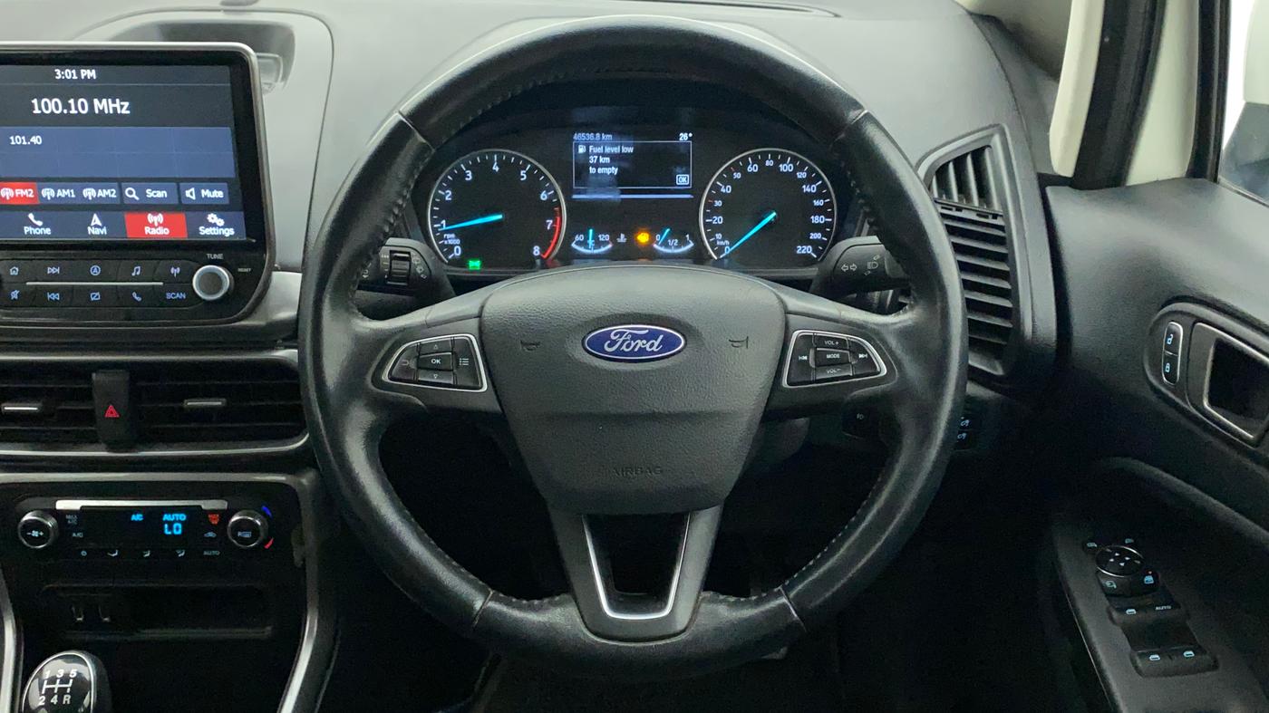 2019 Ford Ecosport TITANIUM 1.5L PETROL, Petrol, Manual, 46,536 km, Steering Wheel Close Up