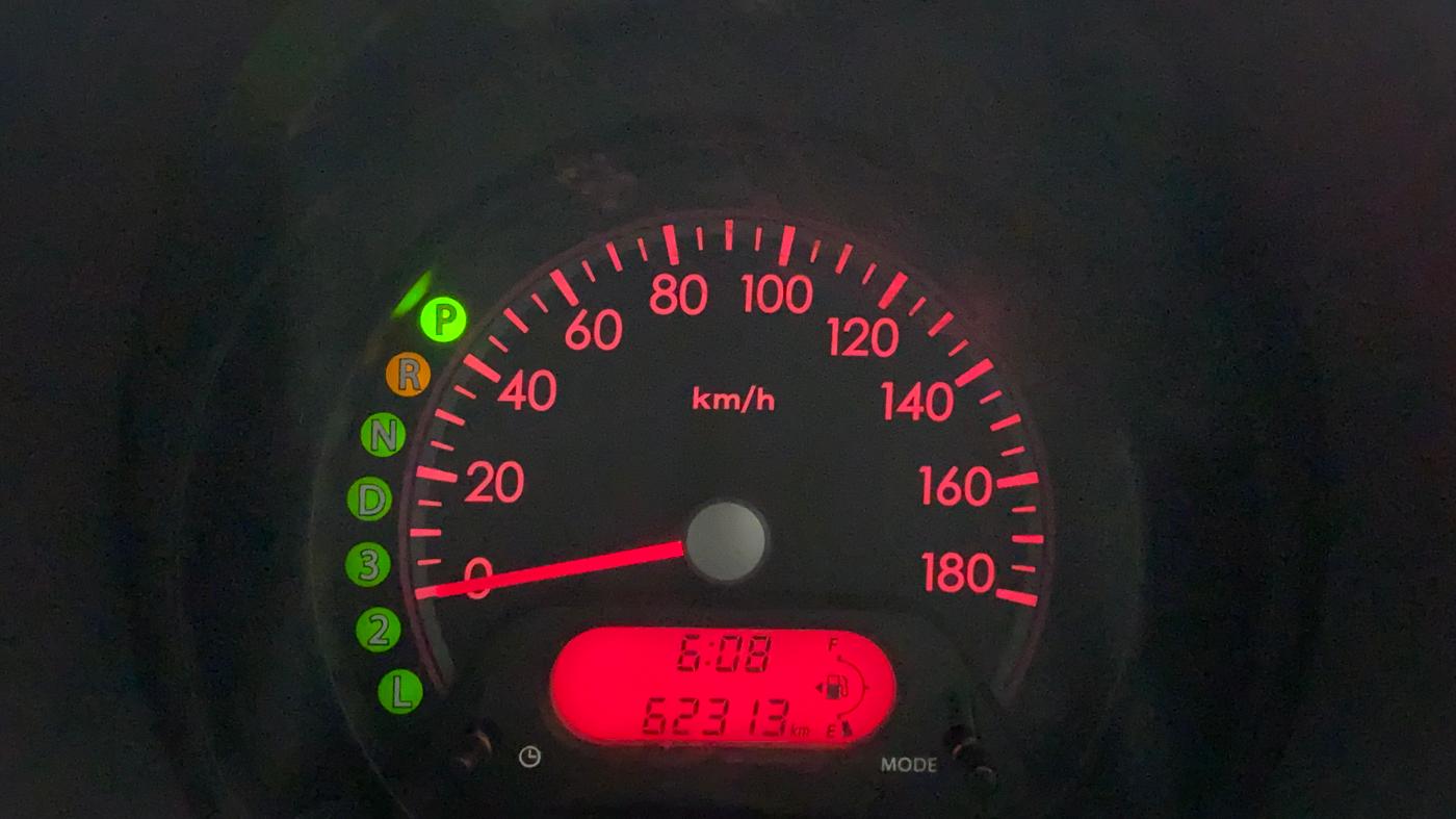 2012 Maruti A Star VXI (ABS) AT, Petrol, Automatic, 62,932 km, Odometer Image