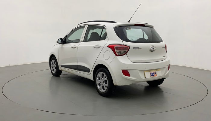 2015 Hyundai Grand i10 SPORTZ 1.2 KAPPA VTVT, Petrol, Manual, 55,211 km, Left Back Diagonal