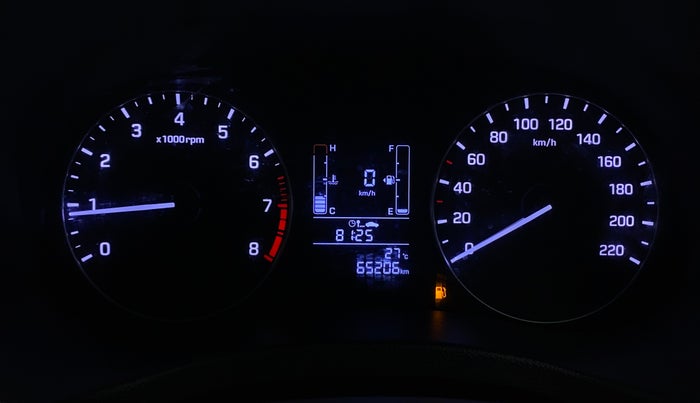 2017 Hyundai Creta E PLUS 1.6 PETROL, Petrol, Manual, 65,302 km, Odometer Image