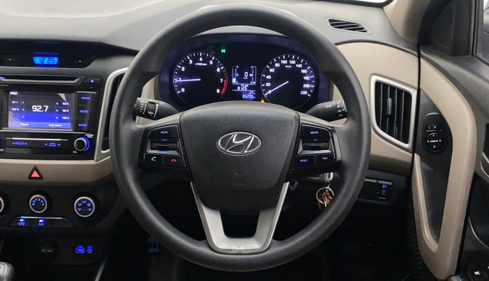 2017 Hyundai Creta E PLUS 1.6 PETROL, Petrol, Manual, 65,302 km, Steering Wheel Close Up