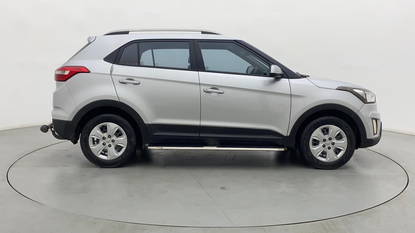 2017 Hyundai Creta E PLUS 1.6 PETROL, Petrol, Manual, 65,302 km, Right Side View