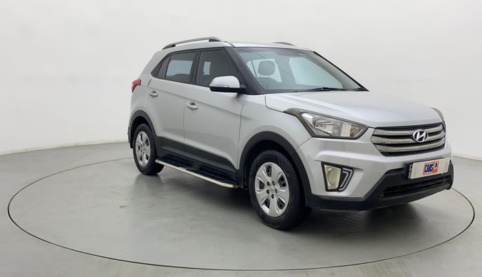 2017 Hyundai Creta E PLUS 1.6 PETROL, Petrol, Manual, 65,302 km, Right Front Diagonal