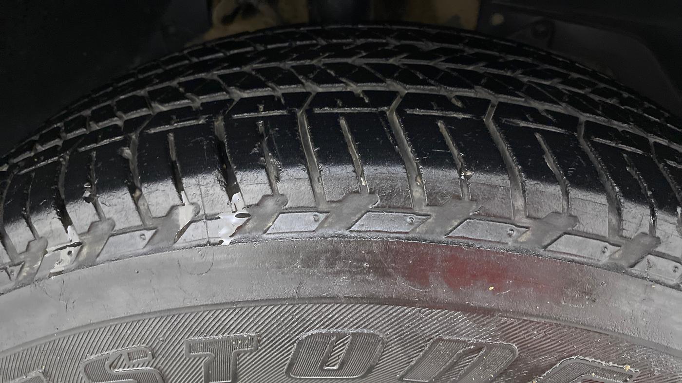 2019 Mahindra XUV500 W7 FWD, Diesel, Manual, 57,949 km, Right Front Tyre Tread
