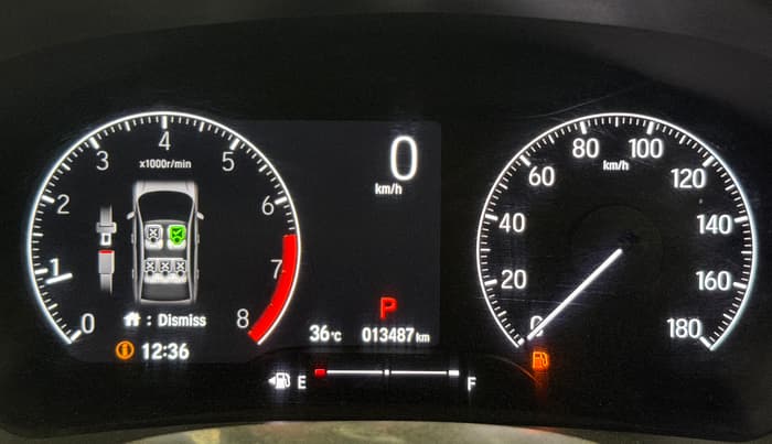 2025 Honda Amaze 1.2L I-VTEC VX CVT, Petrol, Automatic, 13,486 km, Odometer Image