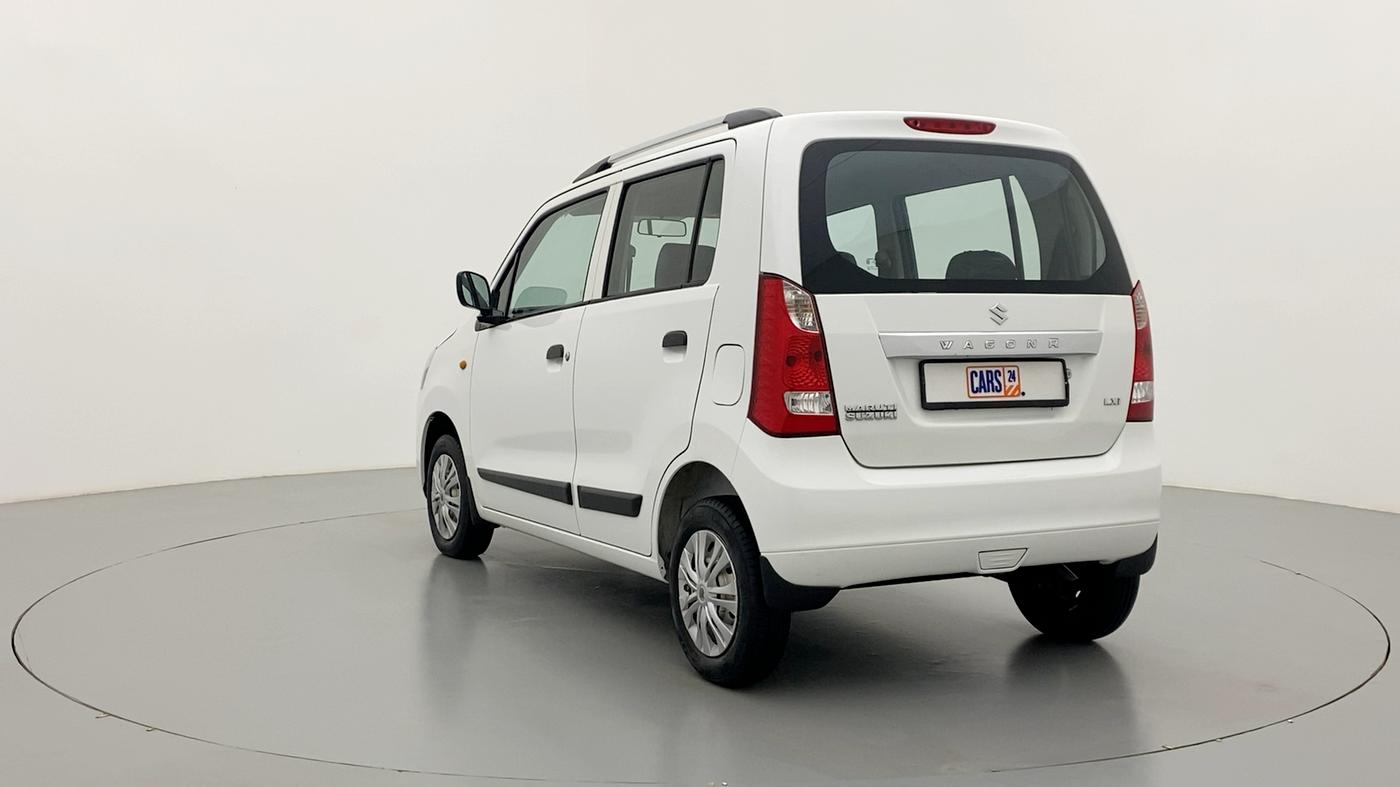 2013 Maruti Wagon R 1.0 LXI, Petrol, Manual, 45,746 km, Left Back Diagonal (45- Degree) View
