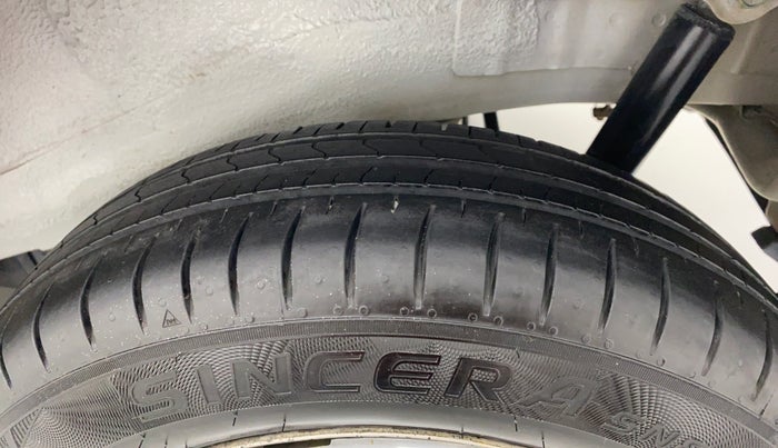 2013 Maruti Wagon R 1.0 LXI, Petrol, Manual, 45,746 km, Left Rear Tyre Tread