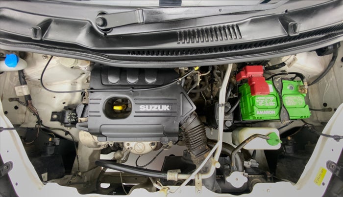 2013 Maruti Wagon R 1.0 LXI, Petrol, Manual, 45,746 km, Engine Bonet View