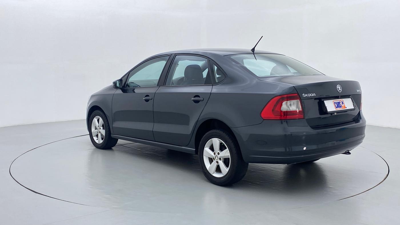 2016 Skoda Rapid 1.5 TDI AT AMBITION, Diesel, Automatic, 62,015 km, Left Back Diagonal