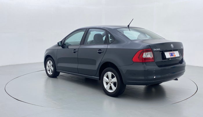 2016 Skoda Rapid 1.5 TDI AT AMBITION, Diesel, Automatic, 62,015 km, Left Back Diagonal