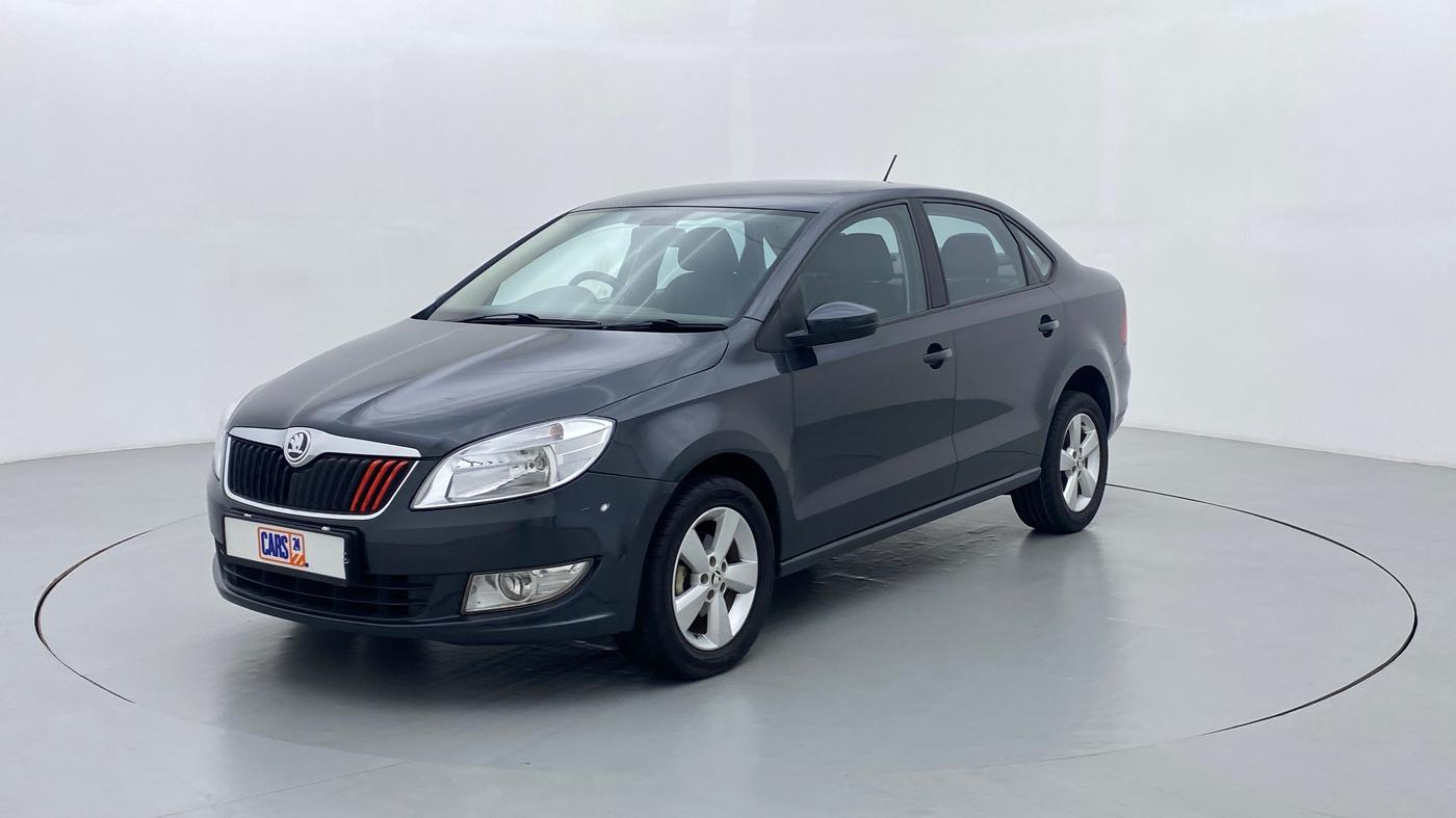 2016 Skoda Rapid 1.5 TDI AT AMBITION, Diesel, Automatic, 62,015 km, Left Front Diagonal