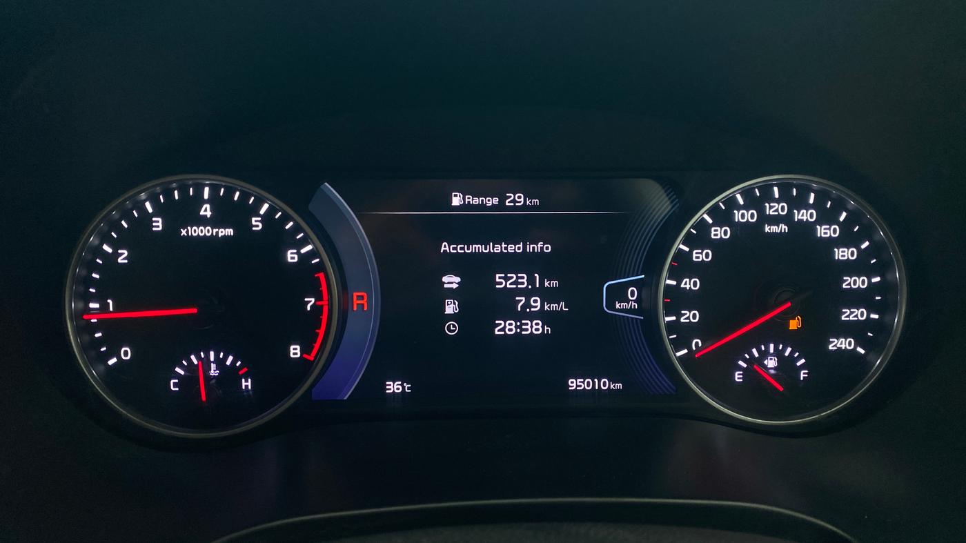 2020 KIA SELTOS GTX PLUS 1.4 PETROL, Petrol, Manual, 95,006 km, Odometer Image