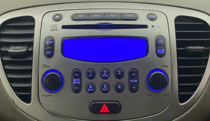 2013 Hyundai i10 SPORTZ 1.2, Petrol, Manual, 32,072 km, Infotainment System