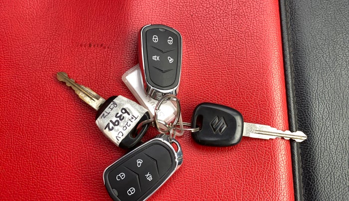 2013 Maruti Ritz VXI, Petrol, Manual, 37,215 km, Key Close Up