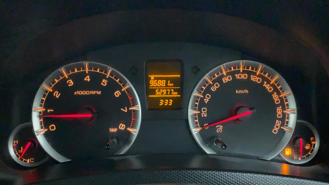 2017 Maruti Swift VXI, Petrol, Manual, 52,977 km, Odometer Image