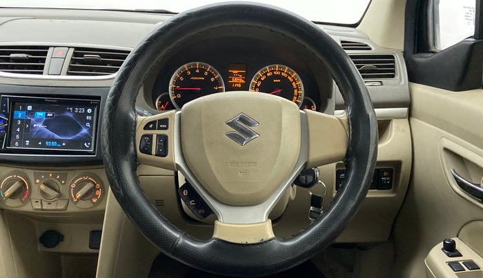 2017 Maruti Ertiga VXI ABS, Petrol, Manual, 53,398 km, Steering Wheel Close Up