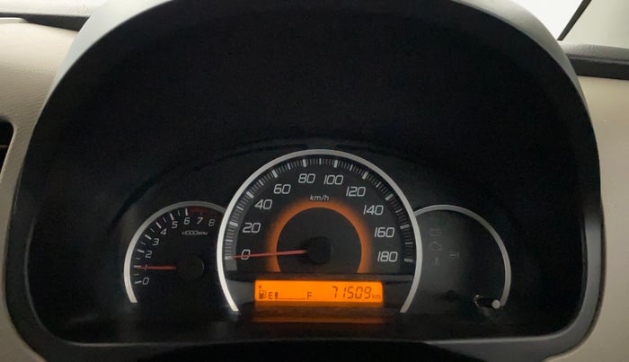 2016 Maruti Wagon R 1.0 VXI, Petrol, Manual, 71,487 km, Odometer Image