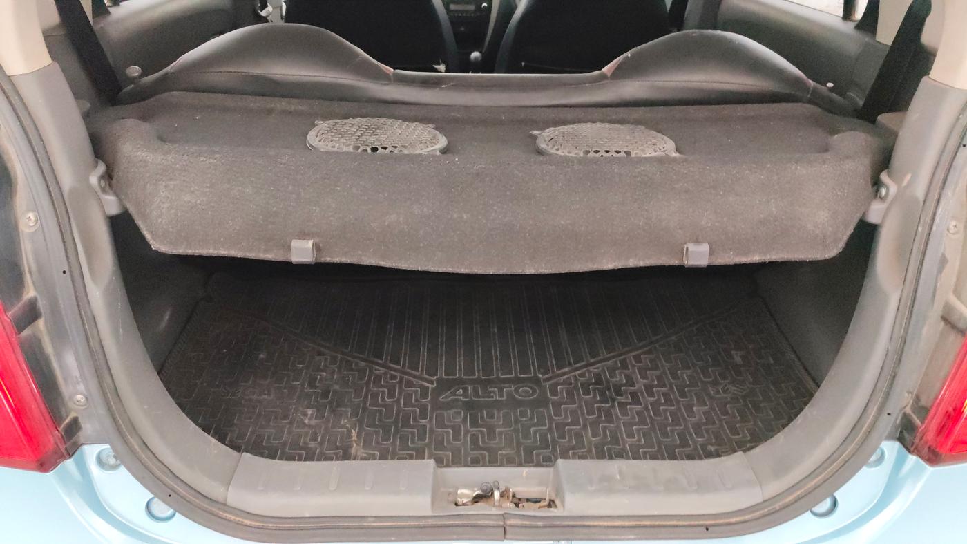 2013 Maruti Alto 800 VXI, Petrol, Manual, 27,431 km, Boot Inside