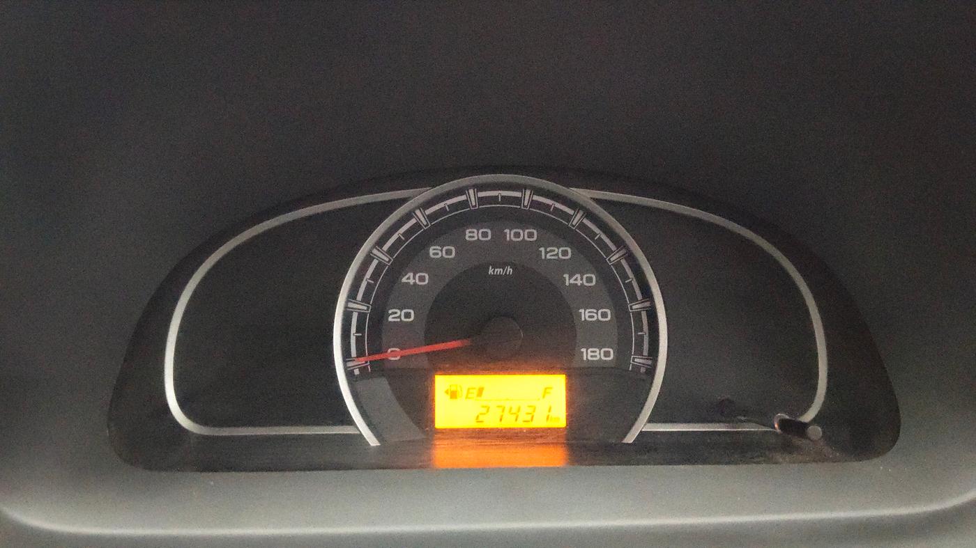 2013 Maruti Alto 800 VXI, Petrol, Manual, 27,431 km, Odometer Image