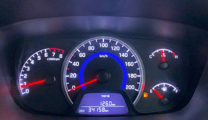2018 Hyundai Grand i10 MAGNA 1.2 KAPPA VTVT, Petrol, Manual, 34,196 km, Odometer Image
