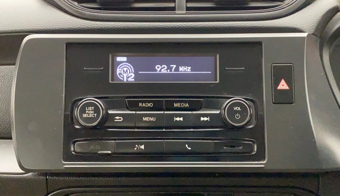 2019 Honda Amaze 1.2 EMT I VTEC, Petrol, Manual, 30,070 km, Infotainment System