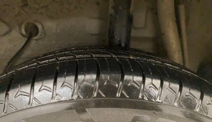 2017 Maruti Celerio VXI AMT (O), Petrol, Automatic, 48,990 km, Left Rear Tyre Tread