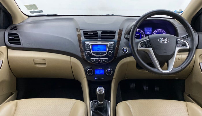 2013 Hyundai Verna FLUIDIC 1.6 CRDI SX OPT, Diesel, Manual, 85,018 km, Dashboard