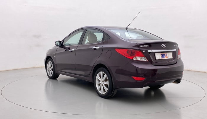 2013 Hyundai Verna FLUIDIC 1.6 CRDI SX OPT, Diesel, Manual, 85,018 km, Left Back Diagonal