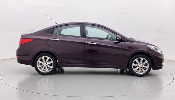2013 Hyundai Verna FLUIDIC 1.6 CRDI SX OPT, Diesel, Manual, 85,018 km, Right Side View