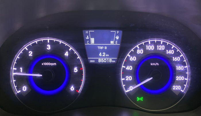 2013 Hyundai Verna FLUIDIC 1.6 CRDI SX OPT, Diesel, Manual, 85,018 km, Odometer Image