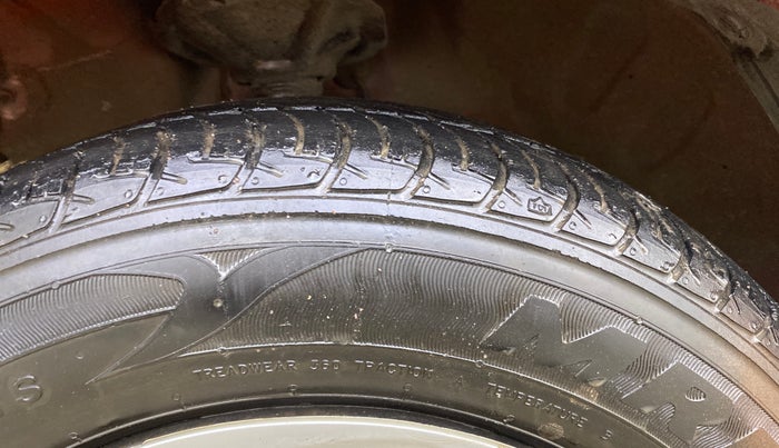 2018 Maruti Celerio ZXI AMT (O), Petrol, Automatic, 28,069 km, Left Front Tyre Tread