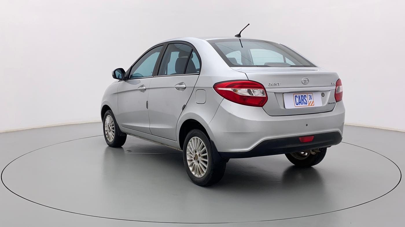 2014 Tata Zest XM PETROL, Petrol, Manual, 60,859 km, Left Back Diagonal