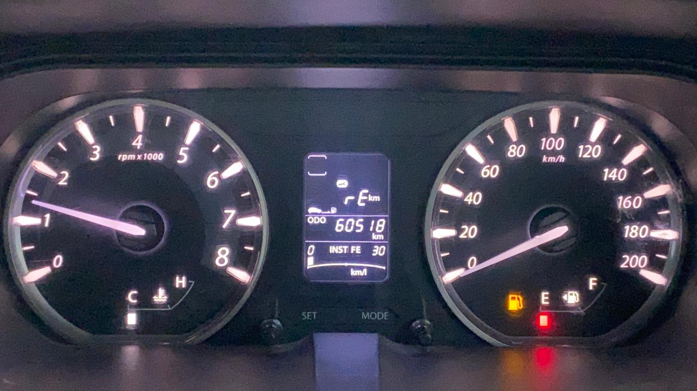 2014 Tata Zest XM PETROL, Petrol, Manual, 60,859 km, Odometer Image