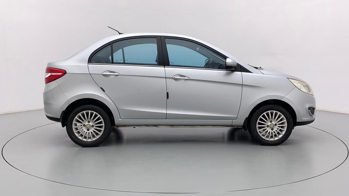 2014 Tata Zest XM PETROL, Petrol, Manual, 60,859 km, Right Side View