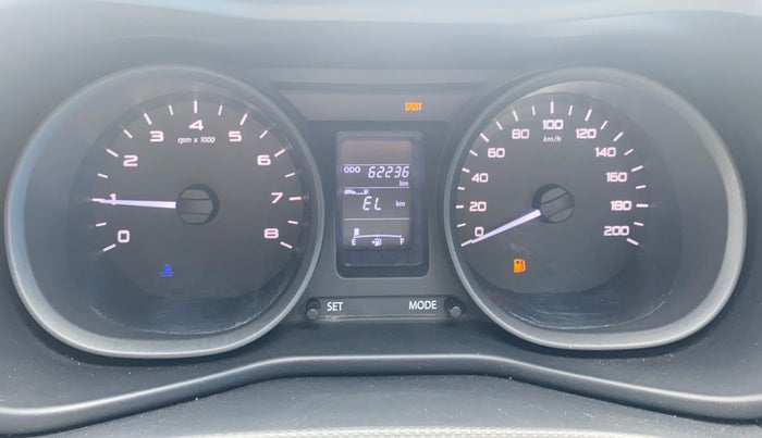 2017 Tata NEXON XM PETROL, Petrol, Manual, 62,236 km, Odometer Image