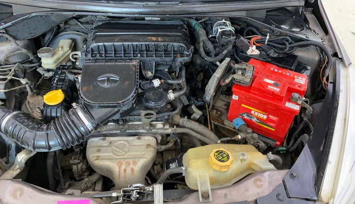 2017 Tata Tiago XZ PETROL, CNG, Manual, 84,453 km, Engine View - Left