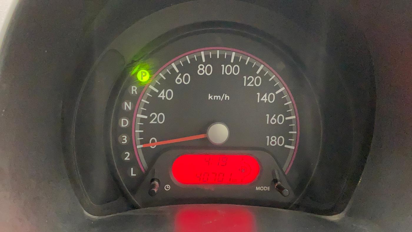 2013 Maruti A Star VXI (ABS) AT, Petrol, Automatic, 40,684 km, Odometer Image