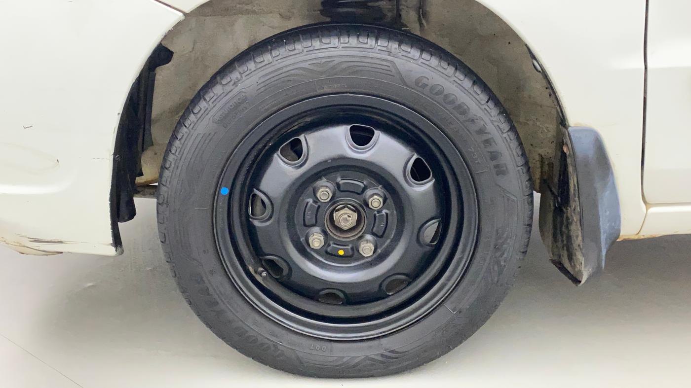 2010 Maruti Zen Estilo VXI, Petrol, Manual, 1,00,870 km, Left Front Wheel
