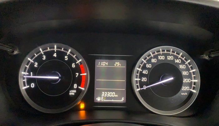 2024 Maruti Baleno SIGMA PETROL 1.2, Petrol, Manual, 33,300 km, Odometer Image