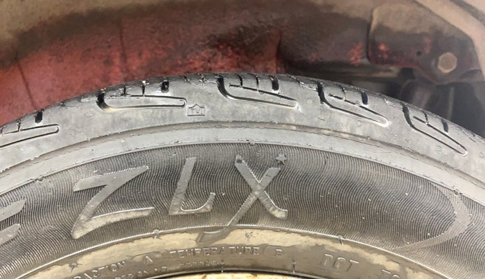 2014 Maruti Wagon R 1.0 LXI, Petrol, Manual, 93,275 km, Left Rear Tyre Tread